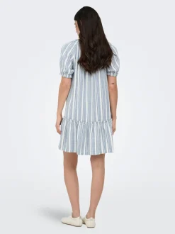 ONLGOA Leinen Kurzes Kleid