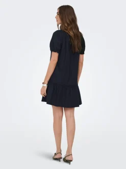 ONLGOA Leinen Kurzes Kleid