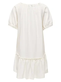ONLGOA Leinen Kurzes Kleid