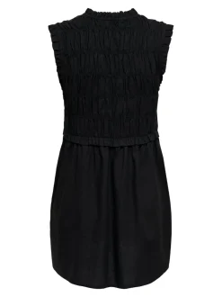 ONLGOA Leinen Kurzes Kleid