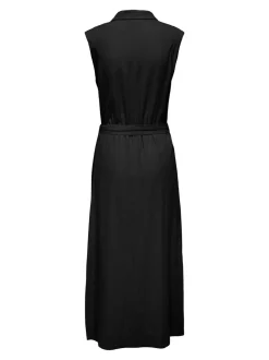 ONLGOA Leinen Langes Kleid