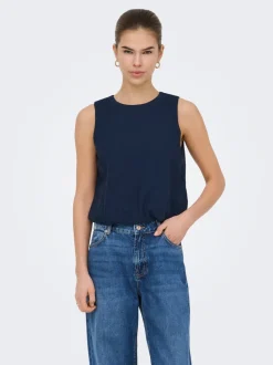 ONLGOA Leinen Top