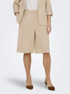 ONLGOA Locker geschnitten Leinen Shorts