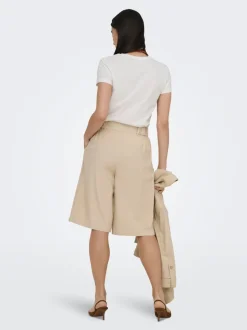 ONLGOA Locker geschnitten Leinen Shorts
