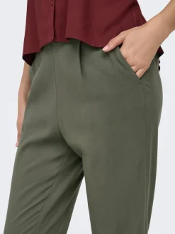 ONLGOA-POPTRASH Komfort Fit Leinen Hose
