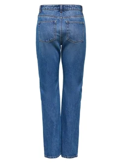 ONLHAZEL Hohe Taille Gerade geschnitten Jeans