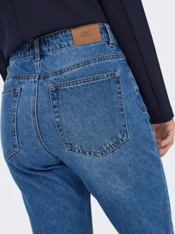 ONLHAZEL Hohe Taille Gerade geschnitten Jeans