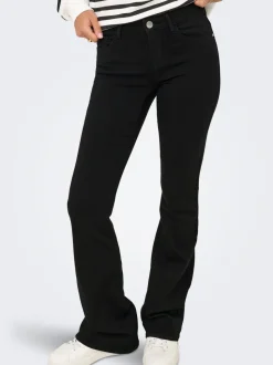 ONLHELLA Niedrige Taille Retro-Fit, ausgestellt Jeans