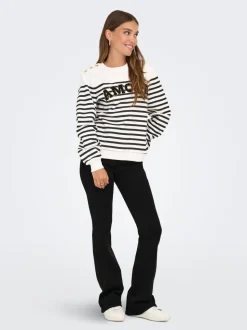 ONLHELLA Niedrige Taille Retro-Fit, ausgestellt Jeans