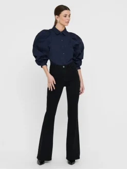 ONLHELLA Hohe Taille Flared Jeans