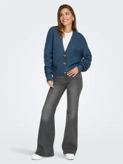 ONLHENNI Hohe Taille Flared Jeans