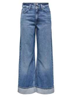 ONLHOPE Hohe Taille Weiter Beinschnitt Jeans