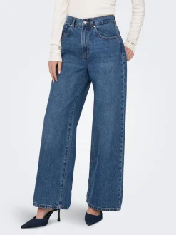 ONLHOPE Hohe Taille Weiter Beinschnitt Jeans