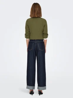 ONLHOPE Hohe Taille Weiter Beinschnitt Jeans