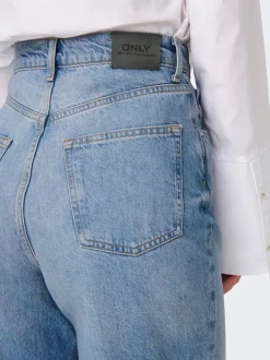 ONLHOPE Hohe Taille Weiter Beinschnitt Jeans