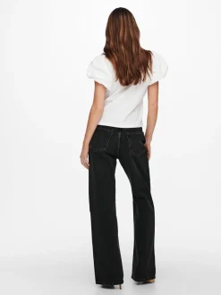 ONLHOPE Hohe Taille Weiter Beinschnitt Jeans