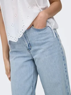 ONLHOPE Hohe Taille Weiter Beinschnitt Jeans