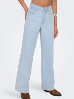 ONLHOPE Hohe Taille Weiter Beinschnitt Jeans