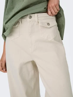 ONLHOPE Hohe Taille Weiter Beinschnitt Jeans