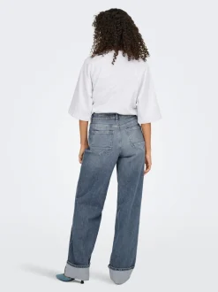 ONLHOPE Hohe Taille Weiter Beinschnitt Jeans