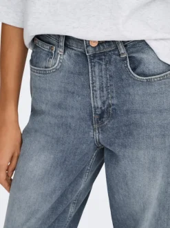ONLHOPE Hohe Taille Weiter Beinschnitt Jeans