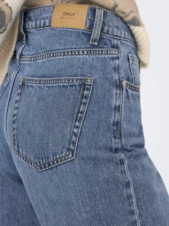 ONLHOPE Mittlere Taille Weiter Beinschnitt Jeans