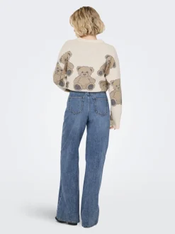 ONLHOPE Mittlere Taille Weiter Beinschnitt Jeans