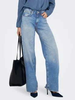 ONLHOPE Niedrige Taille Weiter Beinschnitt Jeans