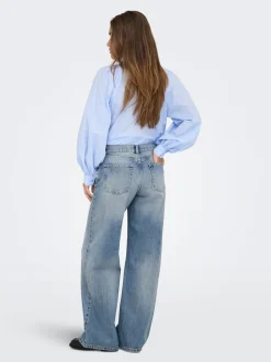 ONLHOPE Niedrige Taille Weiter Beinschnitt Jeans