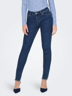 ONLHUSH Mittlere Taille Skinny Fit Knöchellang Jeans
