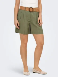 ONLIBIZA Hohe Taille Normal geschnitten Bermuda Shorts