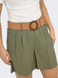 ONLIBIZA Hohe Taille Normal geschnitten Bermuda Shorts