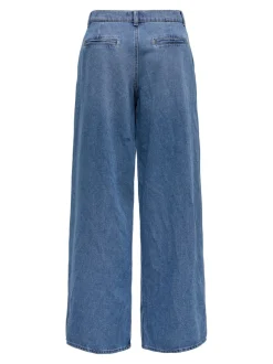 ONLIVY Mittlere Taille Weiter Beinschnitt Jeans