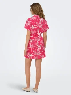 ONLJAKIRI Leinen Kurzes Kleid