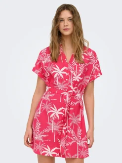 ONLJAKIRI Leinen Kurzes Kleid