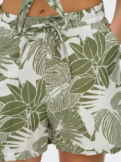 ONLJAKIRI Normal geschnitten Leinen Shorts