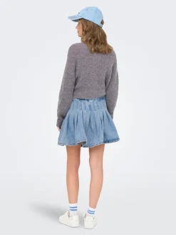 ONLJEAN Denim Jeansrock Kurzer Rock