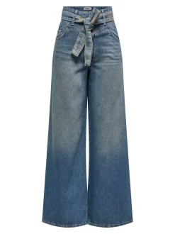 ONLJOELLE Hohe Taille Weiter Beinschnitt Jeans
