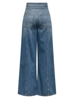 ONLJOELLE Hohe Taille Weiter Beinschnitt Jeans