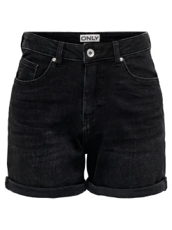 ONLJOSEPHINE Hohe Taille Normal geschnitten Jeans-Shorts