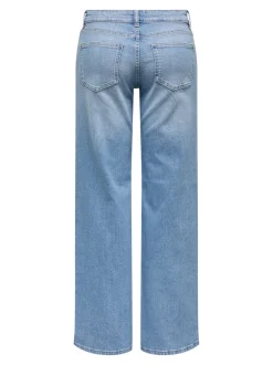 ONLJUDY-O Niedrige Taille Gerade geschnitten Jeans