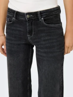 ONLJUDY-O Niedrige Taille Gerade geschnitten Jeans