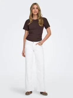 ONLJUDY-O Niedrige Taille Weiter Beinschnitt Jeans