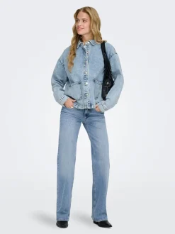 ONLJUICY Niedrige Taille Weiter Beinschnitt Jeans