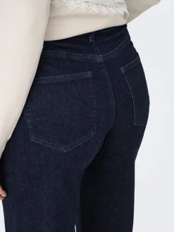 ONLJUICYHIGH Hohe Taille Weiter Beinschnitt Jeans