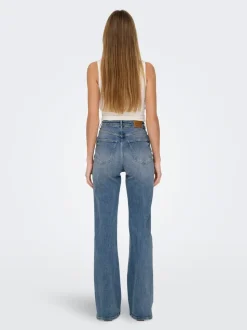 ONLJUICY Hohe Taille Flared Jeans