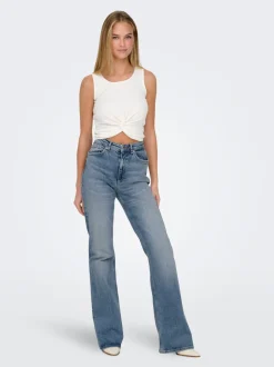 ONLJUICY Hohe Taille Flared Jeans