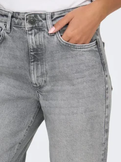 ONLJUICY Hohe Taille Weiter Beinschnitt Jeans