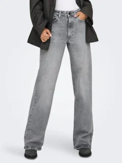 ONLJUICY Hohe Taille Weiter Beinschnitt Jeans