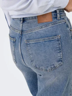 ONLJUICY Hohe Taille Weiter Beinschnitt Jeans